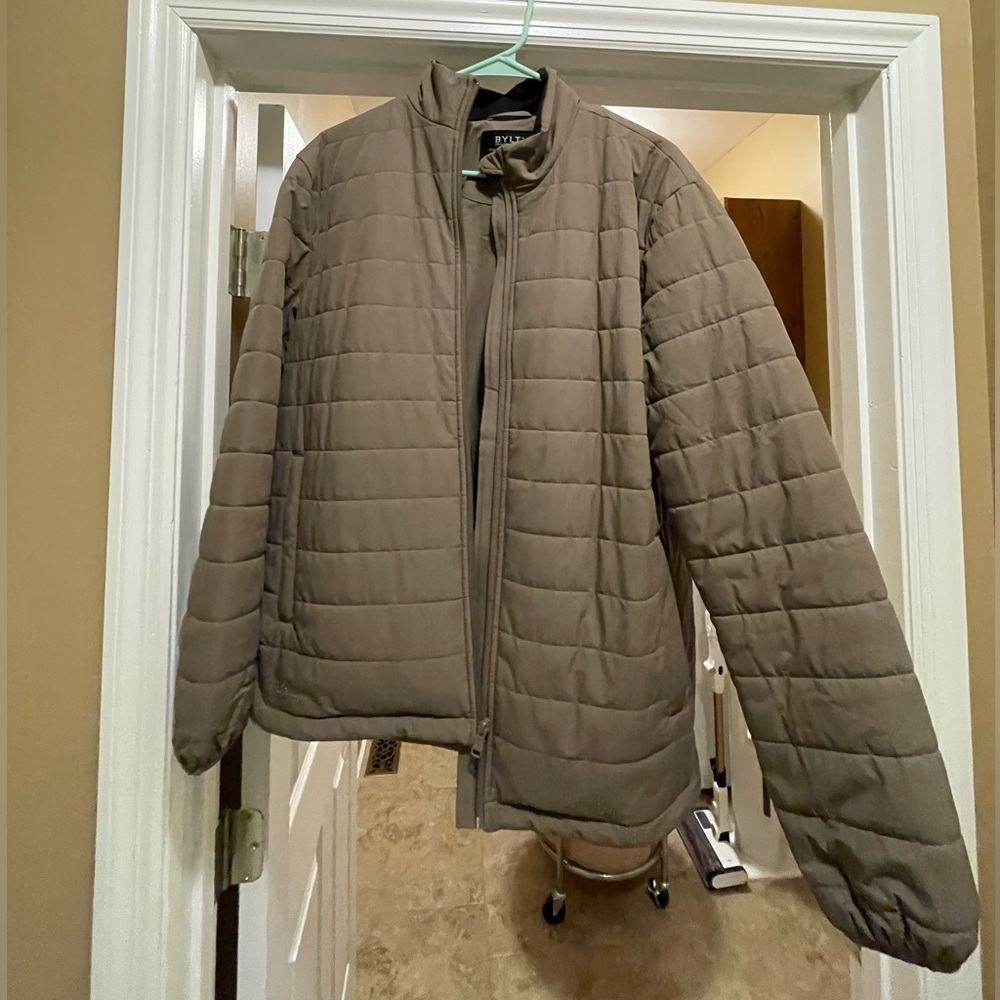 Bylt harbor Men's Quilted Jacket - Brown